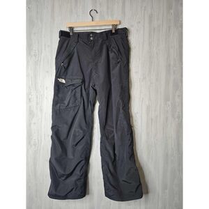 The North Face Men’s Black HyVent Waterproof Snow Pants – Size L (Large)